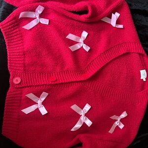 🎀🎀🎀Luna Ivy Red Sweater